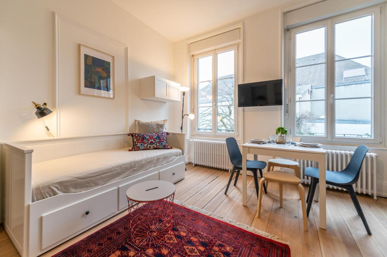 Le Schuman - Suites En Hyper Centre - Gare - Fibre - Rbnb - 뮐루즈 외부 사진