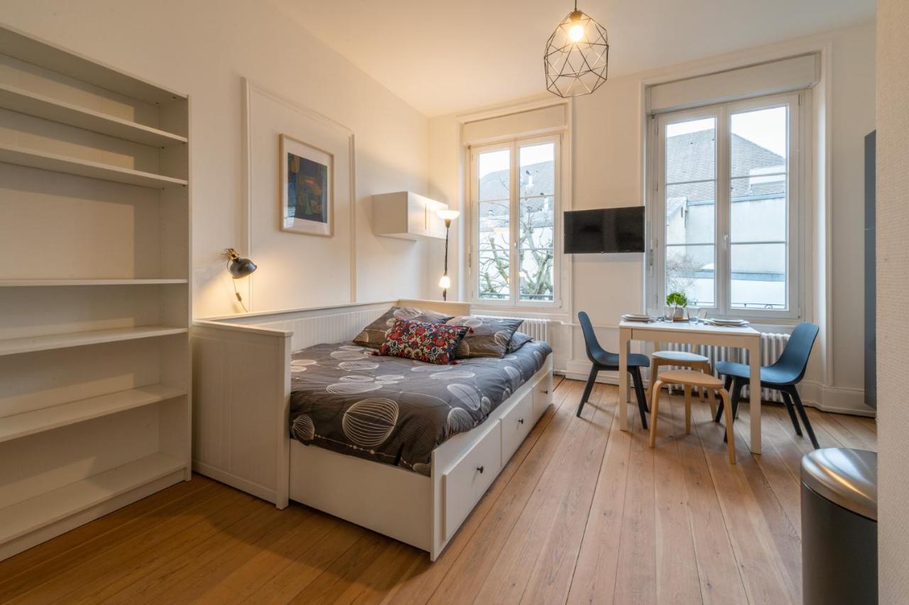 Le Schuman - Suites En Hyper Centre - Gare - Fibre - Rbnb - 뮐루즈 외부 사진