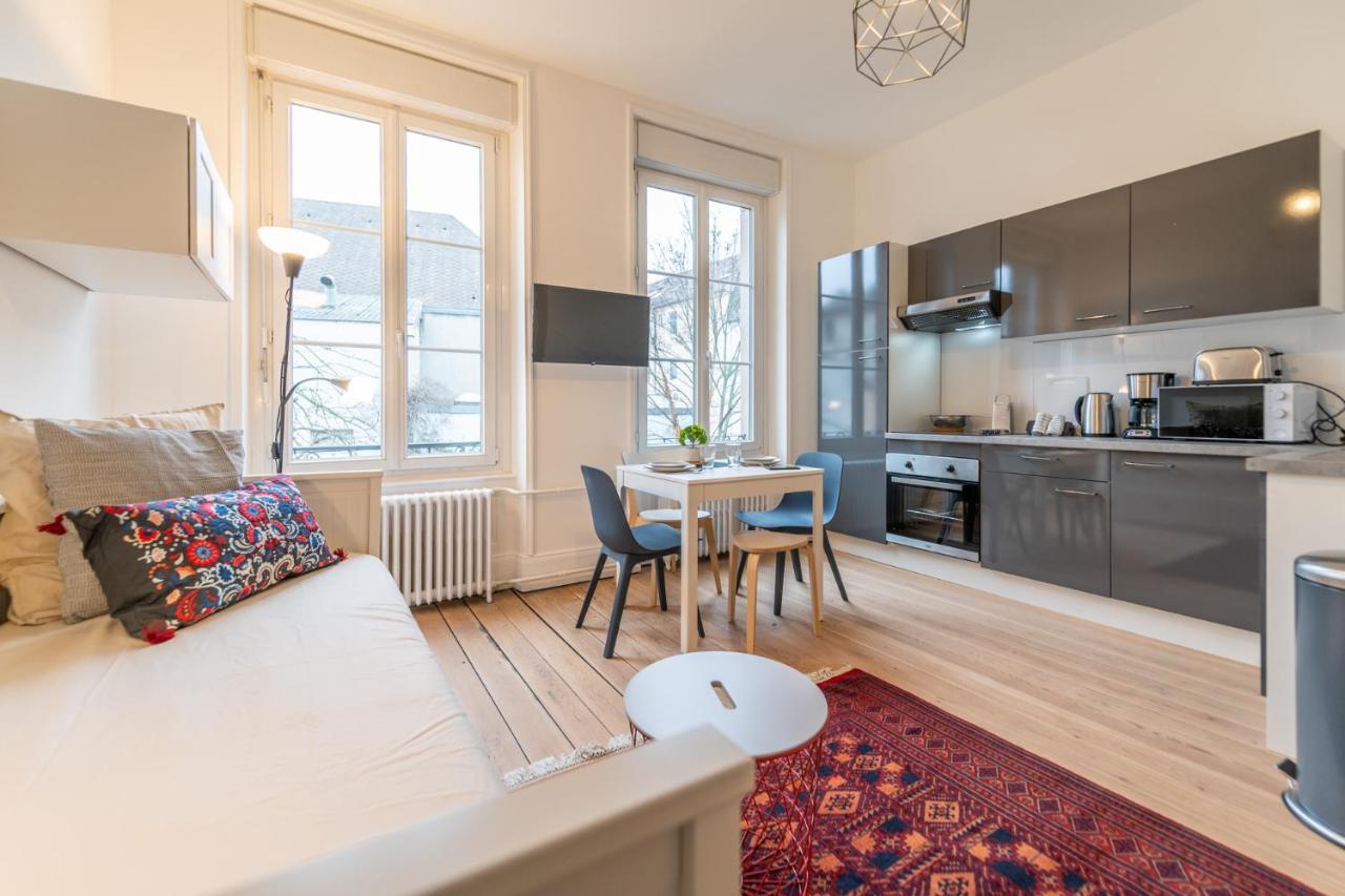 Le Schuman - Suites En Hyper Centre - Gare - Fibre - Rbnb - 뮐루즈 외부 사진