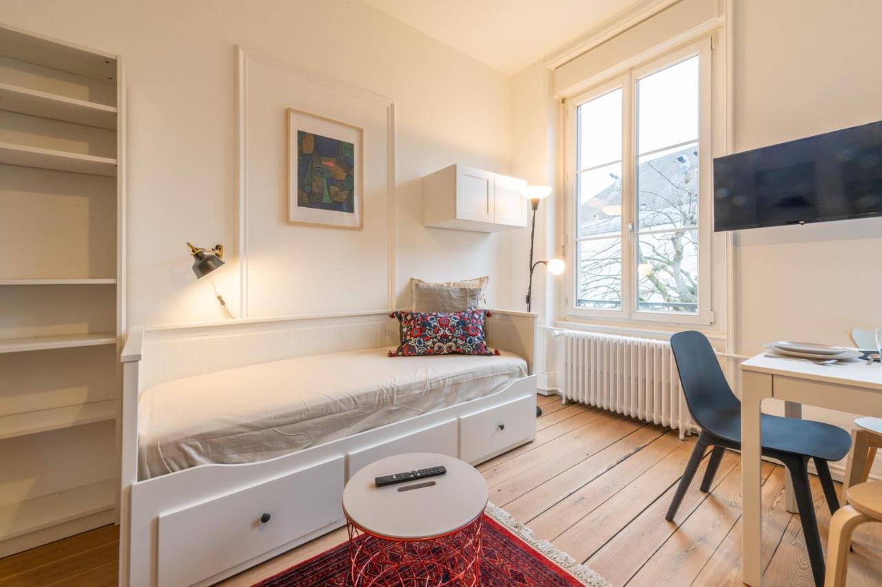 Le Schuman - Suites En Hyper Centre - Gare - Fibre - Rbnb - 뮐루즈 외부 사진